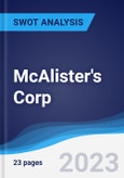 McAlister's Corp - Strategy, SWOT and Corporate Finance Report- Product Image