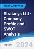 Stratasys Ltd - Company Profile and SWOT Analysis- Product Image