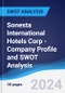 Sonesta International Hotels Corp - Company Profile and SWOT Analysis - Product Thumbnail Image