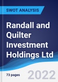 Randall and Quilter Investment Holdings Ltd - Strategy, SWOT and Corporate Finance Report- Product Image