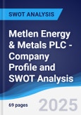 Metlen Energy & Metals PLC - Company Profile and SWOT Analysis- Product Image