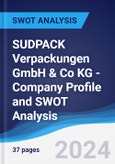 SUDPACK Verpackungen GmbH & Co KG - Company Profile and SWOT Analysis- Product Image