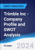Trimble Inc - Company Profile and SWOT Analysis- Product Image