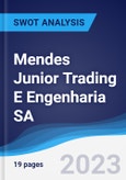 Mendes Junior Trading E Engenharia SA - Strategy, SWOT and Corporate Finance Report- Product Image