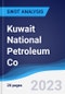 Kuwait National Petroleum Co - Strategy, SWOT and Corporate Finance Report - Product Thumbnail Image