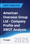 American Overseas Group Ltd - Company Profile and SWOT Analysis - Product Thumbnail Image