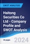 Haitong Securities Co Ltd - Company Profile and SWOT Analysis - Product Thumbnail Image
