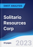Solitario Resources Corp - Strategy, SWOT and Corporate Finance Report- Product Image