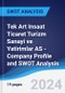 Tek Art Insaat Ticaret Turizm Sanayi ve Yatirimlar AS - Company Profile and SWOT Analysis - Product Thumbnail Image