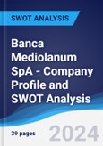 Banca Mediolanum SpA - Company Profile and SWOT Analysis- Product Image