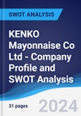 KENKO Mayonnaise Co Ltd - Company Profile and SWOT Analysis- Product Image