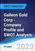 Galleon Gold Corp - Company Profile and SWOT Analysis- Product Image