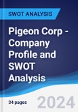 Pigeon Corp - Company Profile and SWOT Analysis- Product Image