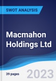 Macmahon Holdings Ltd - Strategy, SWOT and Corporate Finance Report- Product Image