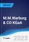 M.M.Warburg & CO KGaA - Strategy, SWOT and Corporate Finance Report - Product Thumbnail Image