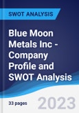 Blue Moon Metals Inc - Company Profile and SWOT Analysis- Product Image