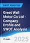 Great Wall Motor Co Ltd - Company Profile and SWOT Analysis - Product Thumbnail Image