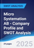 Micro Systemation AB - Company Profile and SWOT Analysis- Product Image