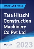 Tata Hitachi Construction Machinery Co Pvt Ltd - Strategy, SWOT and Corporate Finance Report- Product Image