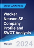 Wacker Neuson SE - Company Profile and SWOT Analysis- Product Image
