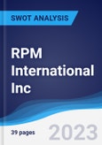 RPM International Inc - Strategy, SWOT and Corporate Finance Report- Product Image