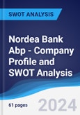 Nordea Bank Abp - Company Profile and SWOT Analysis- Product Image