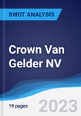 Crown Van Gelder NV - Strategy, SWOT and Corporate Finance Report- Product Image