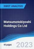 Matsumotokiyoshi Holdings Co Ltd - Strategy, SWOT and Corporate Finance Report- Product Image