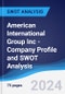 American International Group Inc (AIG) - Company Profile and SWOT Analysis - Product Thumbnail Image