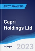 Capri Holdings Ltd - Strategy, SWOT and Corporate Finance Report- Product Image