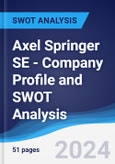 Axel Springer SE - Company Profile and SWOT Analysis- Product Image