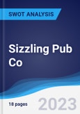 Sizzling Pub Co. - Strategy, SWOT and Corporate Finance Report- Product Image