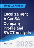 Localiza Rent A Car SA - Company Profile and SWOT Analysis- Product Image