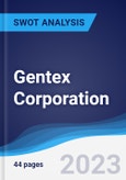 Gentex Corporation - Strategy, SWOT and Corporate Finance Report- Product Image