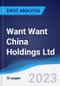 Want Want China Holdings Ltd - Strategy, SWOT and Corporate Finance Report - Product Thumbnail Image