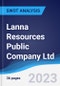 Lanna Resources Public Company Ltd - Strategy, SWOT and Corporate Finance Report - Product Thumbnail Image