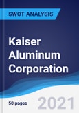 Kaiser Aluminum Corporation - Strategy, SWOT and Corporate Finance Report- Product Image
