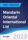 Mandarin Oriental International Ltd - Strategy, SWOT and Corporate Finance Report- Product Image
