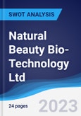 Natural Beauty Bio-Technology Ltd - Strategy, SWOT and Corporate Finance Report- Product Image