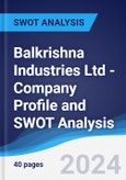 Balkrishna Industries Ltd - Company Profile and SWOT Analysis- Product Image