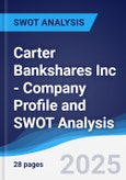 Carter Bankshares Inc - Company Profile and SWOT Analysis- Product Image