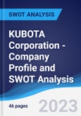 KUBOTA Corporation - Company Profile and SWOT Analysis- Product Image
