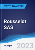Rousselot SAS - Strategy, SWOT and Corporate Finance Report- Product Image