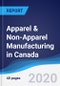 Apparel & Non-Apparel Manufacturing in Canada - Product Thumbnail Image