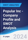 Popular Inc - Company Profile and SWOT Analysis- Product Image