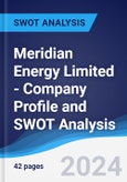 Meridian Energy Limited - Company Profile and SWOT Analysis- Product Image