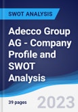 Adecco Group AG - Company Profile and SWOT Analysis- Product Image