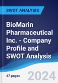 BioMarin Pharmaceutical Inc. - Company Profile and SWOT Analysis- Product Image
