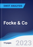 Focke & Co - Strategy, SWOT and Corporate Finance Report- Product Image