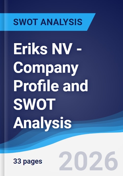 Eriks NV - Company Profile and SWOT Analysis